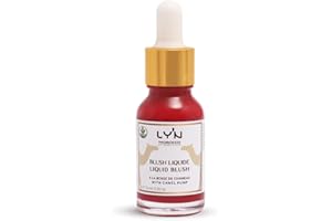 LY'N MOROCCO Rouge à lèvres liquide & joues avec Akr El Fassi - Formule bio hydratante à la graisse de bosse de chameau - Blush liquide huileux rouge brillant et naturel pour un teint lumineux - Maquillage Naturel