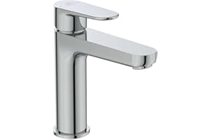 Ideal Standard - Cerafine O Miscelatore Monocomando Lavabo con bocca di erogazione fissa h 122mm, Cromato