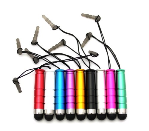 Touchstift Stylus für alle Smartphone / Iphone / Tablet Pc Eingabestift für iPad, iPhone, iPod, Galaxy Tab, Galaxy S2 S3 etc. (Blau)