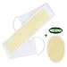 ACEVIVI 100% Natural Exfoliating Loofah Back Scrubber, Bath & Shower Clean Body Scrub with Handle
