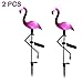 Produktbild Dsti Solar Rasen Licht Flamingo LED Outdoor Dekoration wasserdichte Villa Hof Straßenlaterne(2Pcs)