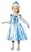 Produktbild Karnevalsbud - Mädchen Elsa Prinzessinnen Kostüm, Karneval, Fasching, Türkis, 98-104, 3-4 Jahre