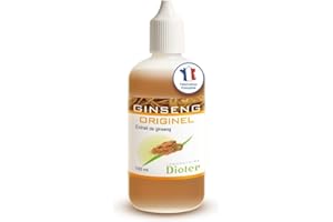 DIOTER GINSENG ORIGINEL extrait de ginseng 100 ml – Extrait Liquide Pur – Vitalité, Énergie & Immunité – Fatigue – Sans Alcool – Fabrication Française – Vitamine B6