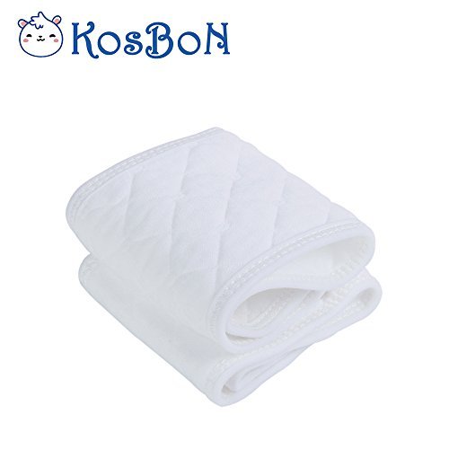 kosbon 2 Baby Infant reine Baumwolle Nabelschnur, Adjustbale Double Layer Neonatal NABELKLEMME Bellyband Nabelbruch-Bandage Truss. - 6