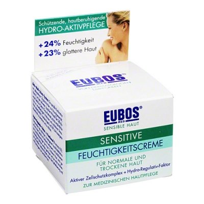 EUBOS SENSITIVE Feuchtigkeitscreme Tagespflege, 50 ml
