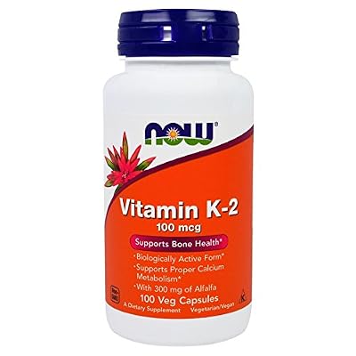 Now Foods- Vitamine K-2- 100 mcg- 100 capsules