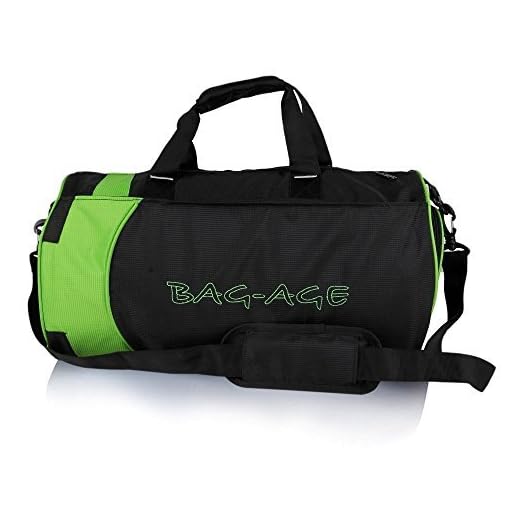 AREO Polyester 23 Cms Duffle Bag(8906044703797_Black) - Image 6