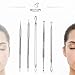 BESTOPE Blackhead Remover Pimple Acne Extractor Tool Best Comedone Removal Kit - Treatment for Blemish, Whitehead Popping, Zit Removing - 100% Hygienic for Risk Free Nose Face Skin (Type-2)