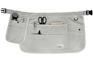 HBALDTEDC Heavy Duty Detachable Adjustable Tool Belt Work Apron Garden Tool Belt Gardening Apron Utility Belt for Home Improvement Housekeeping Half Waist Canvas Apron for Home Tool Gardening Apron