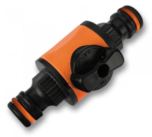 Absperrhahn beidseitig mit Stecker 1/2 " (Zoll)