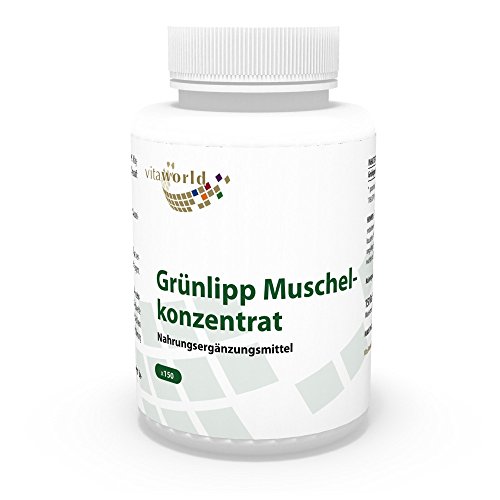 Vita World Moule verte 500mg 150 Capsules Made in Germany