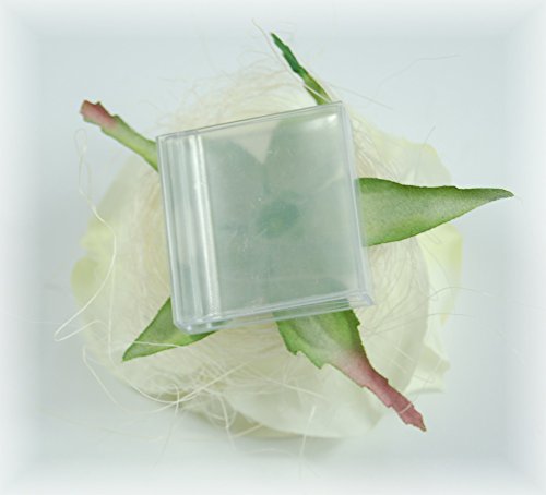 Fibula [Style] ® Komplettset „Flair türkis“ Größe S Tischdekoration für Hochzeit/Taufe/Geburtstag/Kommunion/Konfirmation/Jubiläum in türkis – creme für ca. 8 – 10 Personen - 4