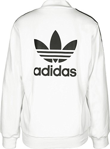 adidas Damen 3s Bomber Sweatshirt, Schwarz - 2