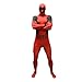 Produktbild Offizieller Deadpool Basic Morphsuit, Verkleidung, Kostüm  - Large - 5'5-5'9 (163cm-175cm)