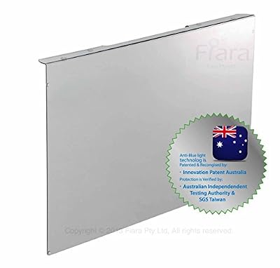 fiara anti-lumière bleue Écran Filtre – 61 cm pouce (s'adapte à la plupart des écrans LED/LCD 61 cm "Bureau 550 x H340 x d45 mm ; Filtre Épaisseur 2.0 mm) ; Efficacité prouvée pour protéger votre précieux Vision par l'Innovation brevet Australi…