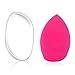 SATMON Makeup Sponges Set Cosmetics Premium Foundation Latex Powder Puff & Medical Silicone Sponge for Powder, Cream or Liquid Application (Pack of 2)