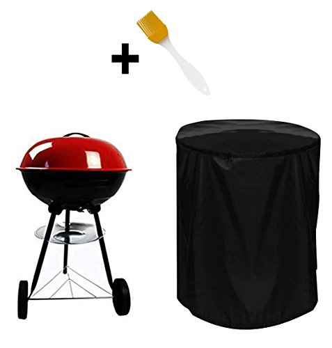 Grillabdeckung Gasgrill,Grillhaube,Abdeckhaube Gasgrill,Grillabdeckung Schutzhülle,Grill Abdeckhaube,Barbecue-Abdeckung,Grill-Abdeckung mit Silikon-Grillpinsel / BBQ Basting Brush.Equipped mit einem Reißverschluss-Aufbewahrungsbeutel. TEPSMIGO