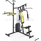 Everlast Home Multi Gym - Grey/Yellow