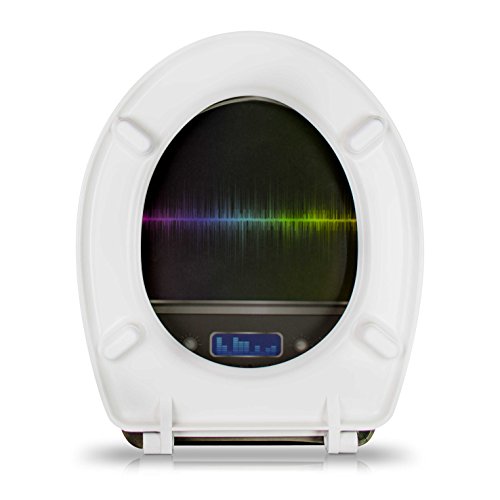Premium WC Sitz mit Absenkautomatik – „DJ Turntable“ Design – Toilettendeckel aus Duroplast inkl. Montagesatz – VENKON - 9
