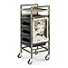 Produktbild FFFFF Barber Arbeitswagen Werkzeugwagen Schönheitssalon Trolley Retro-Stil Metall 5 Schichten