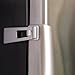 Dreambaby Refrigerater and Appliance Latch (Pack Of 2, Silver colour)