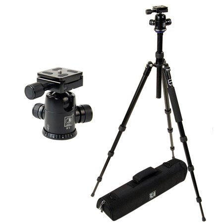 TRIOPO Stativ-Set TRAVELER MT-128 C und Kugelkopf B-2 TRIOPO Stativ-Set TRAVELER MT-128 C und Kugelkopf B-2