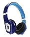 Price comparison product image Noontec ZORO II HD Headphone, Professional Sound Good Sound Quality, Durable, Foldable, Comfortable, Adjustable Fashion on Ear Stereo Headphone Earphone for Mobile Phone Smart Phone (Blue)