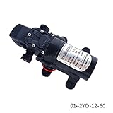 Langes Leben Ferrell 12 V 60 Watt Wasserpumpe Druck Selbstansaugende Caravan Camping Boot Fastpost & WNTY