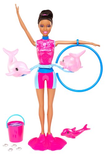 BARBIE I CAN BE DOLIPHIN TRAINER AA DOLL