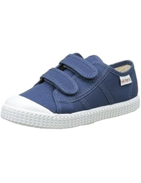 victoria Unisex-Kinder Basket Lona Dos Velcros Flach