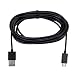 Produktbild plzlm 3 Meter Micro-USB-Kabel Schwarz/Weiß Ladekabel Ersatz für Playstation 4 Game-Controller