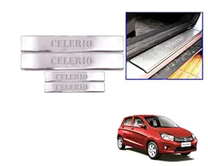 Kozdiko Car Foot Steps Door Sill Plate for Maruti Suzuki Celerio
