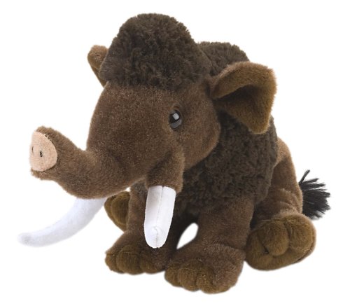 Wild Republic Europe - Wolly, Mini mammut di peluche, 20 cm