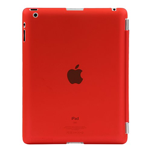 Besmall Neu Ultra Slim Edles iPad 2 3 4 Hülle – Smart Cover Leder Case Schutz Hülle Tasche + Back Case – inkl. Displayschutzfolie Reinigungstuch Stift mit Multi Ständer Auto Sleep Wake (iPad 2/3/4, Farbe:Weiß) - 7