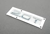 Audi Q3 Q5 Q7 - Tapa trasera para maletero, color cromo