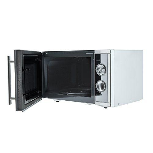 H.Koenig VIO7 Mikrowelle, 1000 W Grill, 900 W Leistung, 23 L, silber - 3