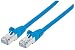 Produktbild intellinet 740913 Netzwerkkabel Cat7-Rohkabel mit Cat6a-Stecker 100% Kupfer LS0H 3m blau