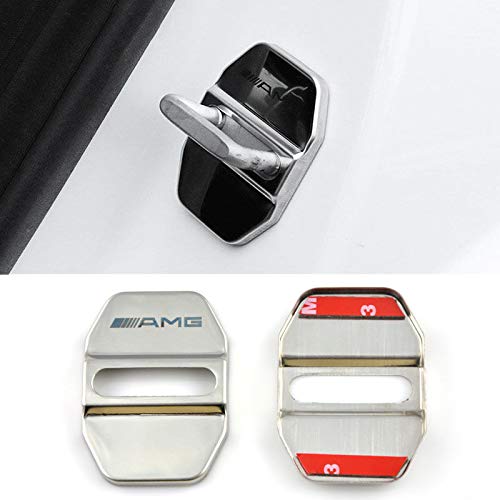Preisvergleich Produktbild AMG Edelstahl Türschlossabdeckungen