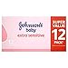 Johnson's Baby Extra Sensitive Wipes 12 x 56 per pack