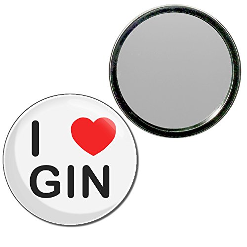 I Love Gin - 55mm Round Compact Mirror