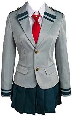 Jeylu Boku no My Hero Academia Tsuyu School Uniform Cosplay Costume tailor made