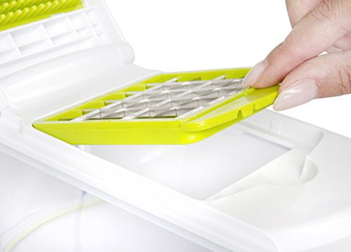 4 in 1 Multifunktion-Schneider für Gemüsewürfel; Gemüseschneider mit Aufbewahrungsbox; Gemüsehobel; Gemüsereibe; 515542 Wenco - 10