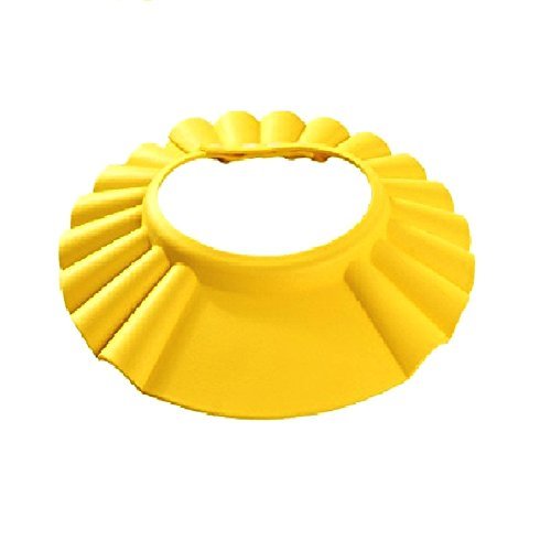 CONNECTWIDE® Baby Shampoo Shower Cap Fit for babies from 0 to 2 years old (Yellow) RS.299 (57.00% Off) - Amazon