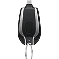 Keychain Portable Charger, 2200mAh Mini Power Emergency Pod, Small Andriod Cell Phone Charger, Compact External Fast Charging Power Bank Battery Pack, Key Ring Cell Phone Charger
