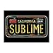 Produktbild Old Glory Sublime License Plate Postkarte Home Décor