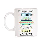 amazon taza opositor Ideal para regalar. Dibujo puede ir en el centro de la taza o a un lado.
