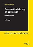 Image de Grammatikalisierung im Deutschen: Eine Einführung (narr studienbücher)