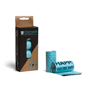 Plant Based Eco-Friendly Dog Poop Bags | Blue