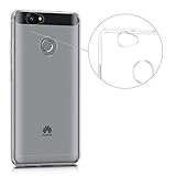 kwmobile Hülle für Huawei Nova - TPU Silikon Backcover Case Handy Schutzhülle - Cover klar Transparent - 