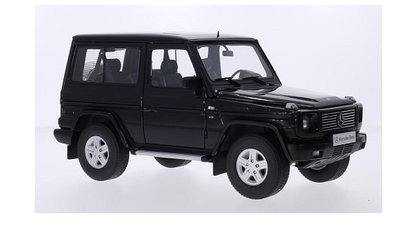 Mercedes G 500 W461 Swb Black 1998 Model Car Ready Made Car Art 1 18 Amazon De Toys Games